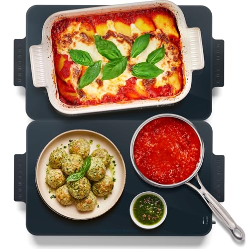 Chefman Graphene Electric Warming Tray with Glass Surface