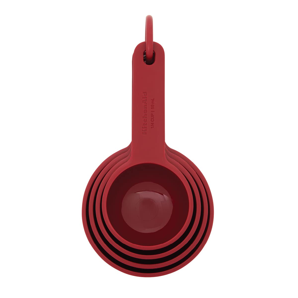 KitchenAid 4-Piece Measuring Cup Set, Empire Red