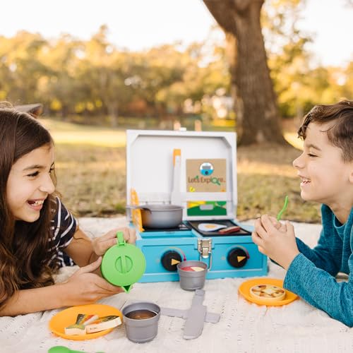 Melissa & Doug Camp Stove Play Set - 24 Pieces