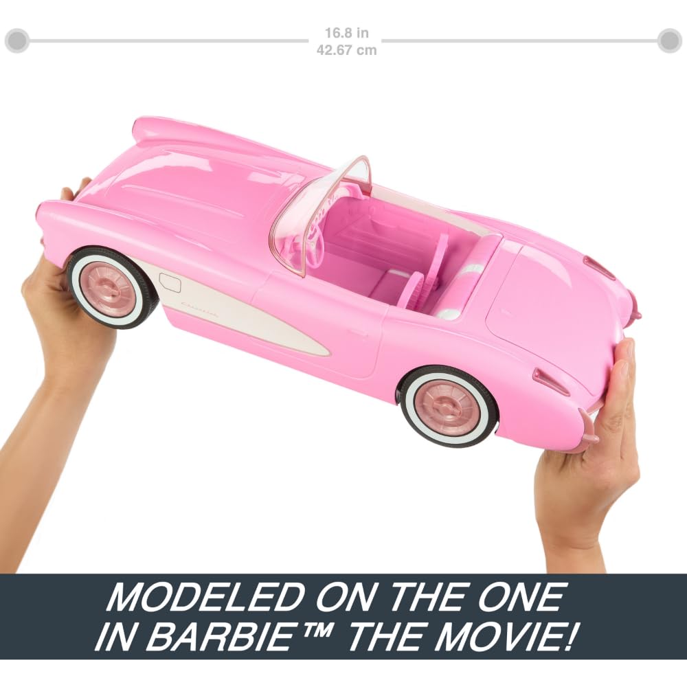 Hot Wheels RC Corvette Toy Car for 2 Dolls
