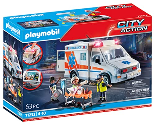 Playmobil Ambulance Playset with Figures and Accessories