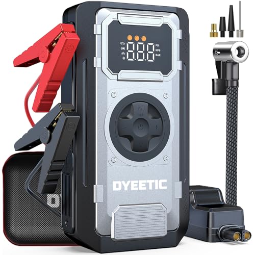 6000A Jump Starter with Air Compressor