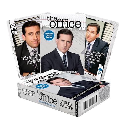 AQUARIUS The Office Michael Scott Playing Cards
