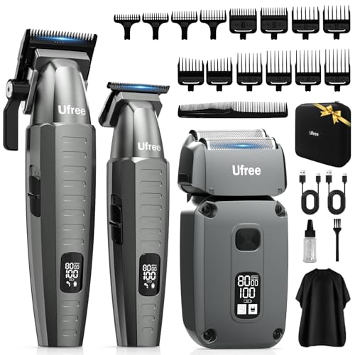 Cordless 3-in-1 Hair Clipper Beard Trimmer Shaver