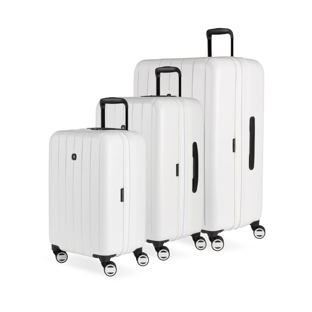 3-Piece SwissGear Expandable Spinner Luggage Set