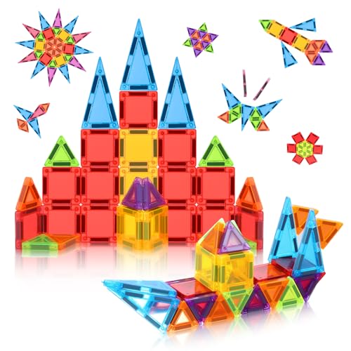 Magnetic Mini STEM Building Tiles Set