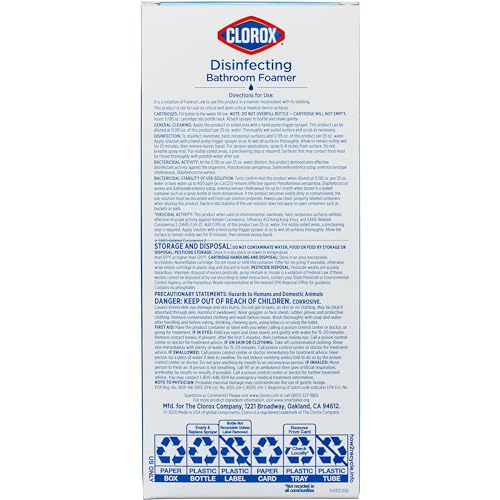 Clorox Bathroom Foamer Kit with 2 Refills