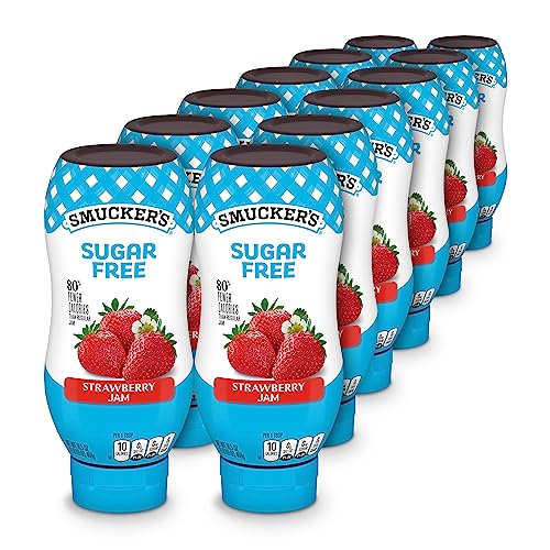 16.5 oz Smucker’s Sugar Free Strawberry Jam Squeeze