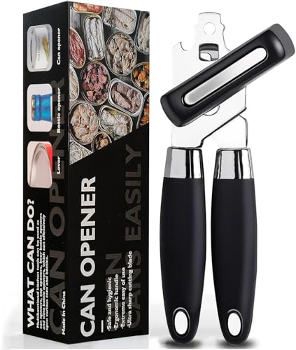 Manual Stainless Steel Can and Bottle Opener