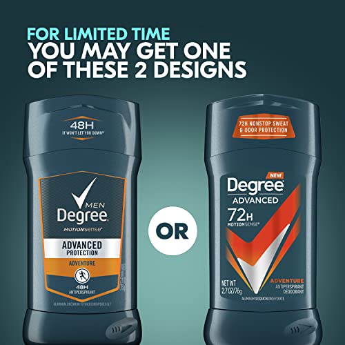 Degree Men Antiperspirant Deodorant, Adventure Freshness
