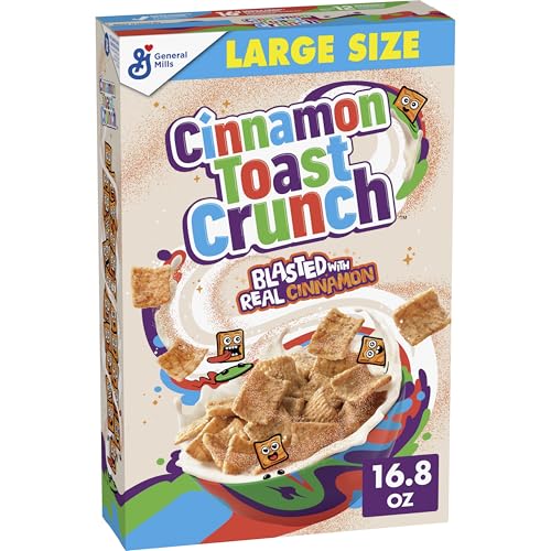 16.8 oz Cinnamon Toast Crunch Breakfast Cereal