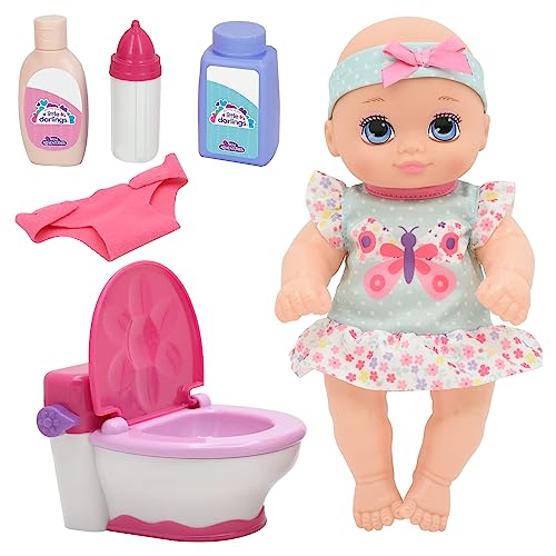 10 Inch Little Darlings Potty Training Doll with Chair
