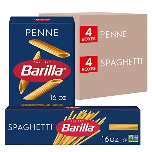 8 Pack Barilla Penne & Spaghetti Pasta Variety