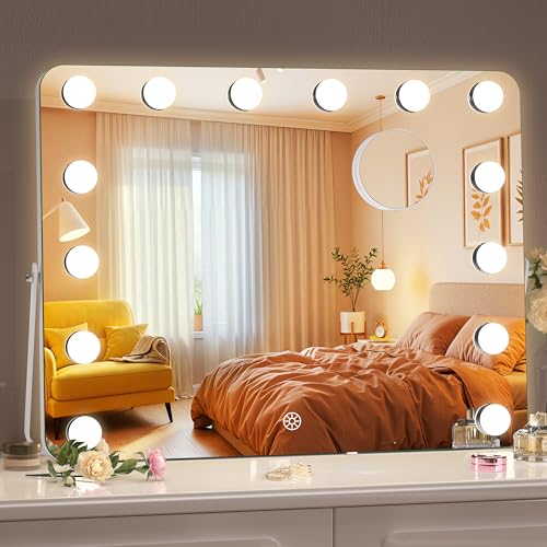 Lighted Hollywood Vanity Makeup Mirror