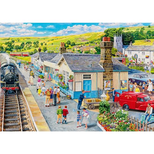 1000-Piece Trefl Nostalgic Jigsaw Puzzle for Adults
