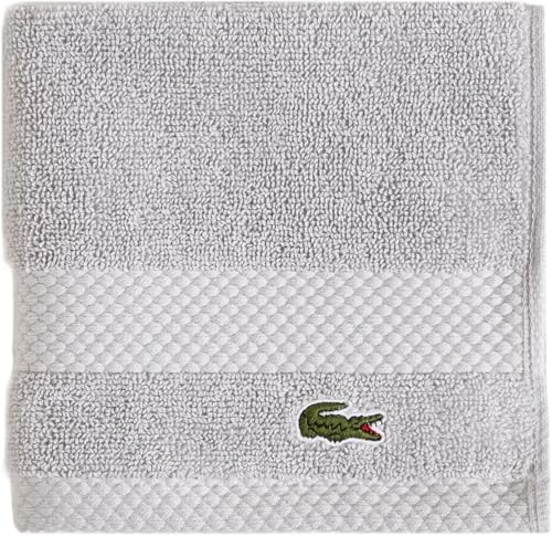 Lacoste Supima Cotton Wash Cloth 13-Inch