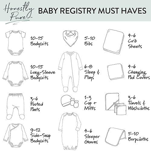 HonestBaby Organic Cotton Gift Set for Infants