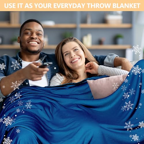 Cooling Lightweight Throw Blanket for Hot Sleepers