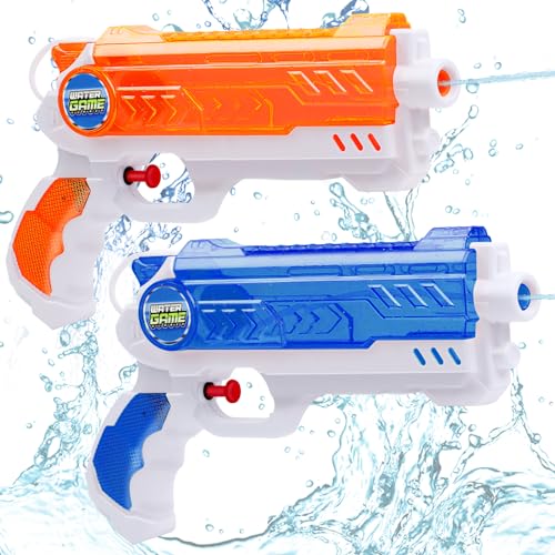 2 Pack Water Squirt Guns for Kids