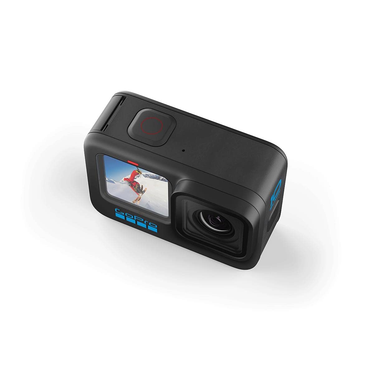 GoPro HERO10 Black - Waterproof Action Camera with Front LCD and Touch Rear Screens, 5.3K60 Ultra HD Video, 23MP Photos, 1080p Live Streaming, Webcam, Stabilization