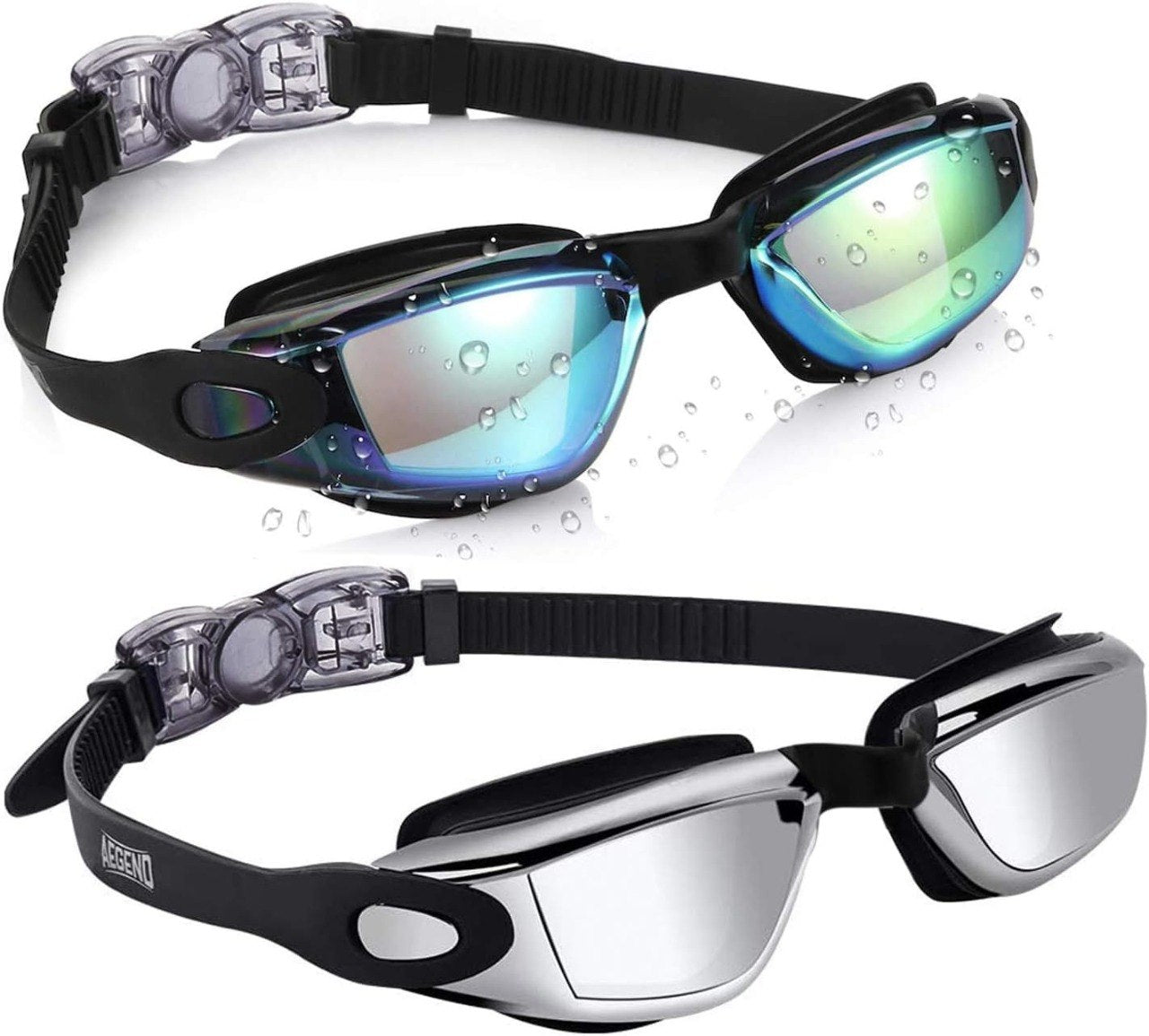 Kids Anti-Fog UV Protection Swim Goggles