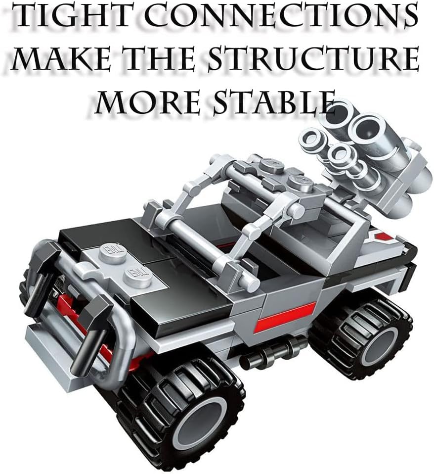 ENHANA 700 PCS Aircraft Carrier Building Blocks Set,8 in 1 Military Battleship Building Toy,17 Styles Army Vehicles Helicopter Airplane Warship Birthday Gifts for Boys