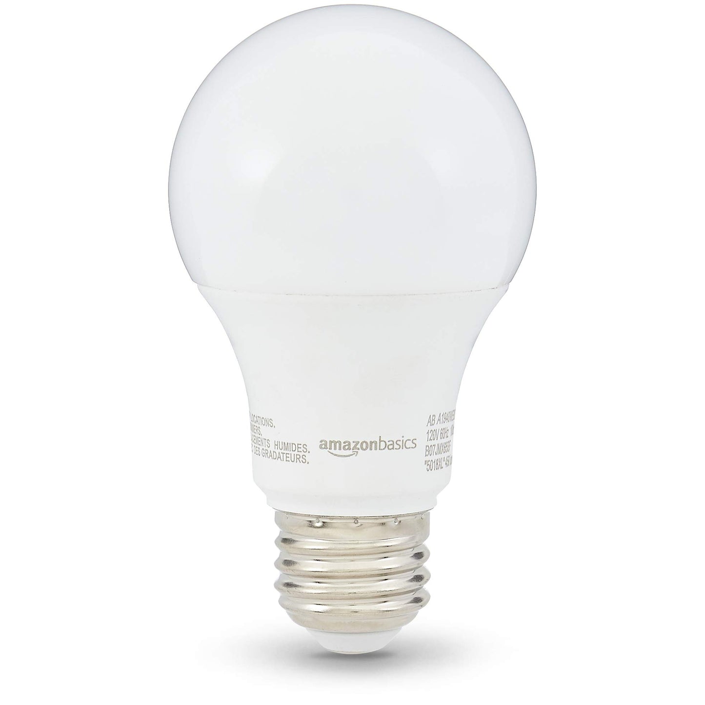 6-Pack Amazon Basics LED Light Bulbs, 40W Equivalent