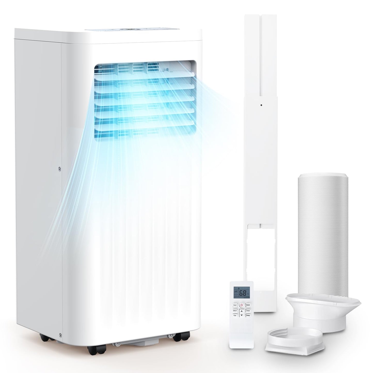 8000 BTU Portable Air Conditioner with 4 Modes
