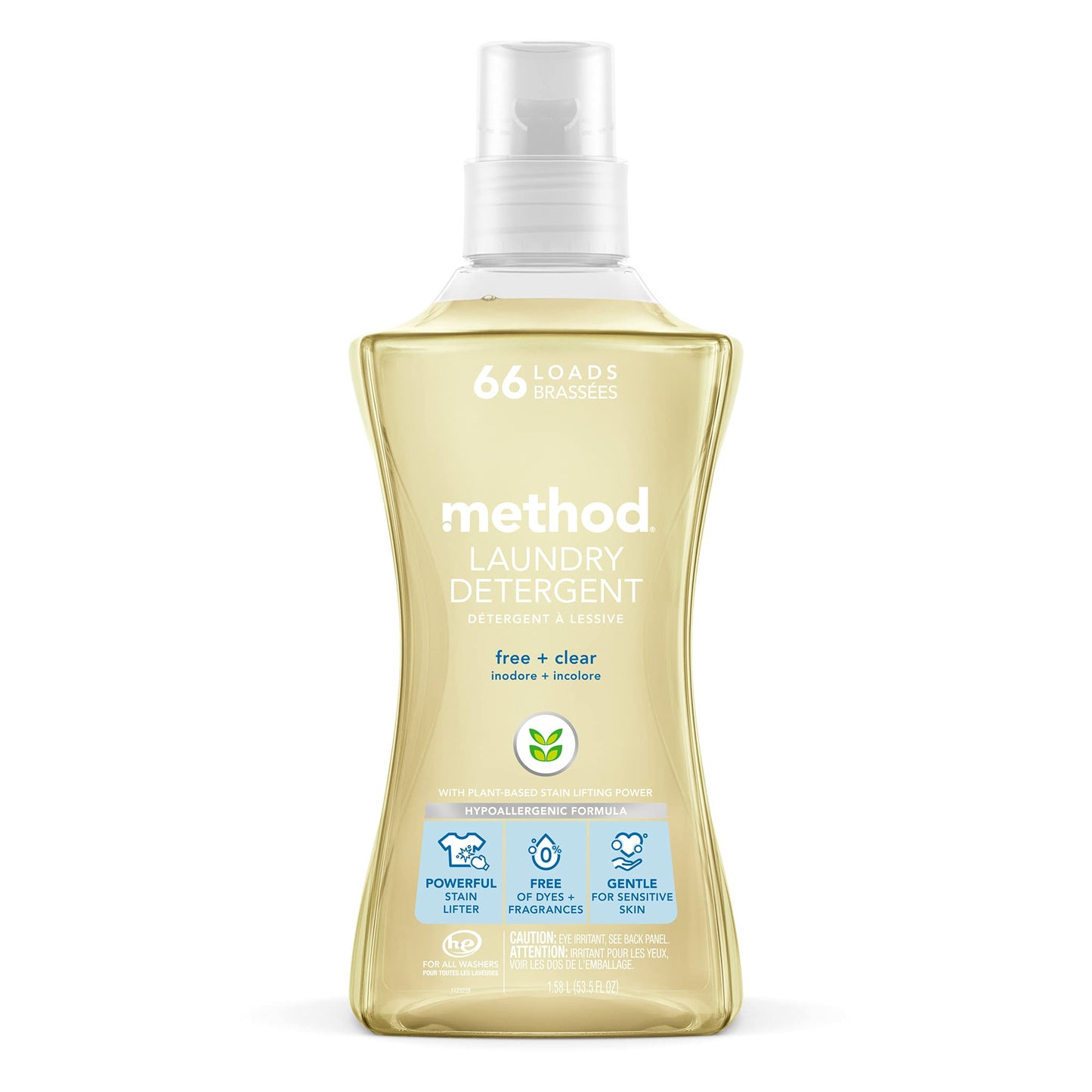 Method Fragrance Free Liquid Laundry Detergent 66 Loads