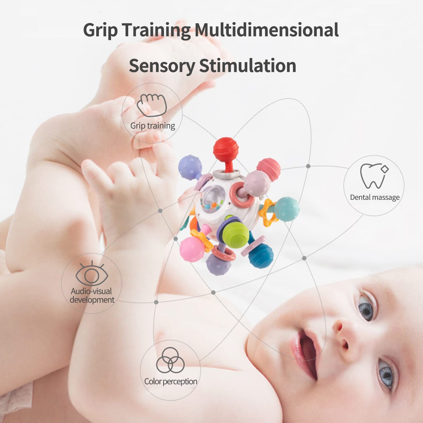 Baby Teething Toys by Alwoligag for Infants