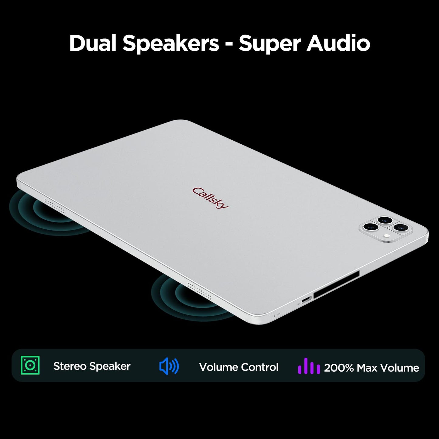 10.1" Android Tablet with 12GB RAM & 64GB Storage