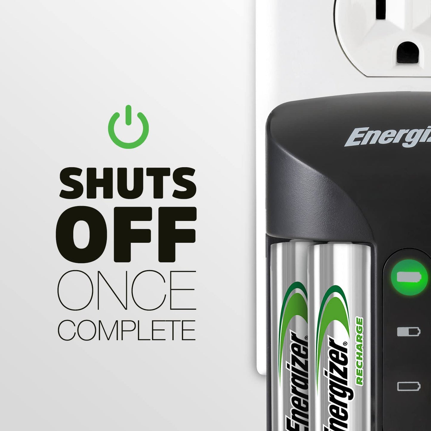 Energizer Recharge Pro AA/AAA Battery Charger with Batteries
