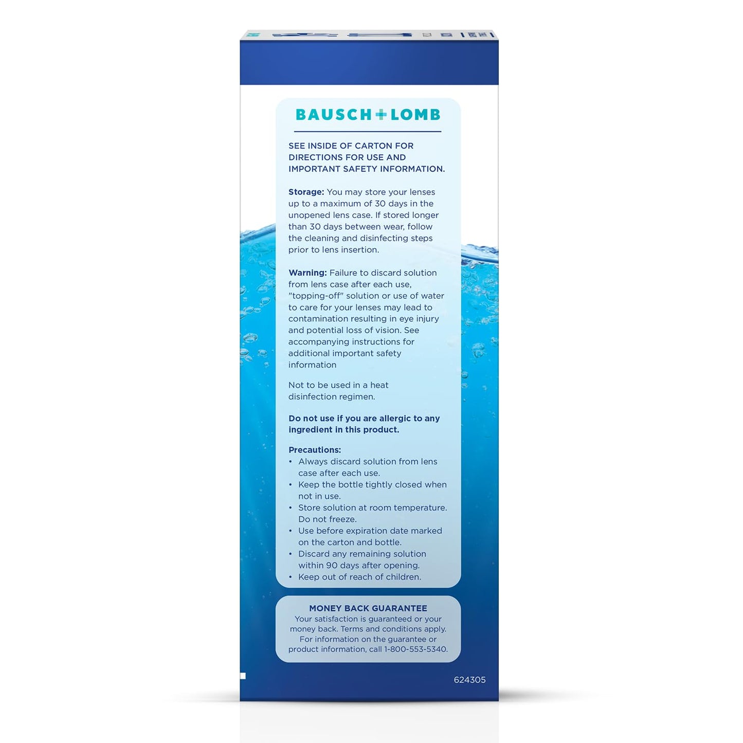 Renu Contact Lens Solution Advanced Formula Multipurpose Lens Cleaner for Eye Contacts, Cleaning, Moisturizing and Disinfecting Care for Soft & Silicon Hydrogel Lenses, 12 Fl Oz (Pack of 2)