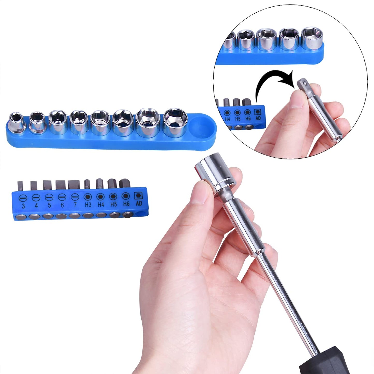 CARTMAN 148-Piece Household Tool Set with Case