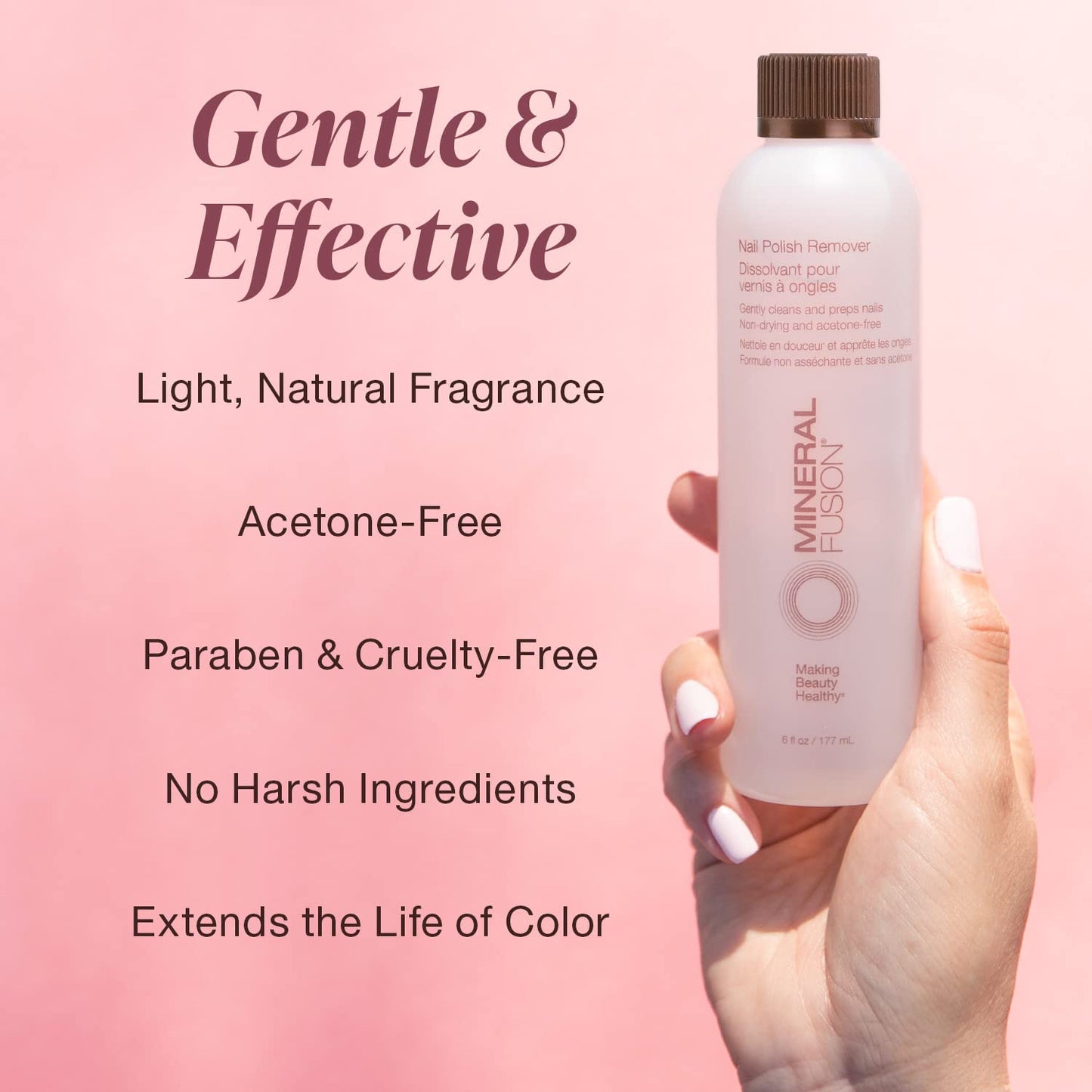 Mineral Fusion Acetone-Free Nail Polish Remover
