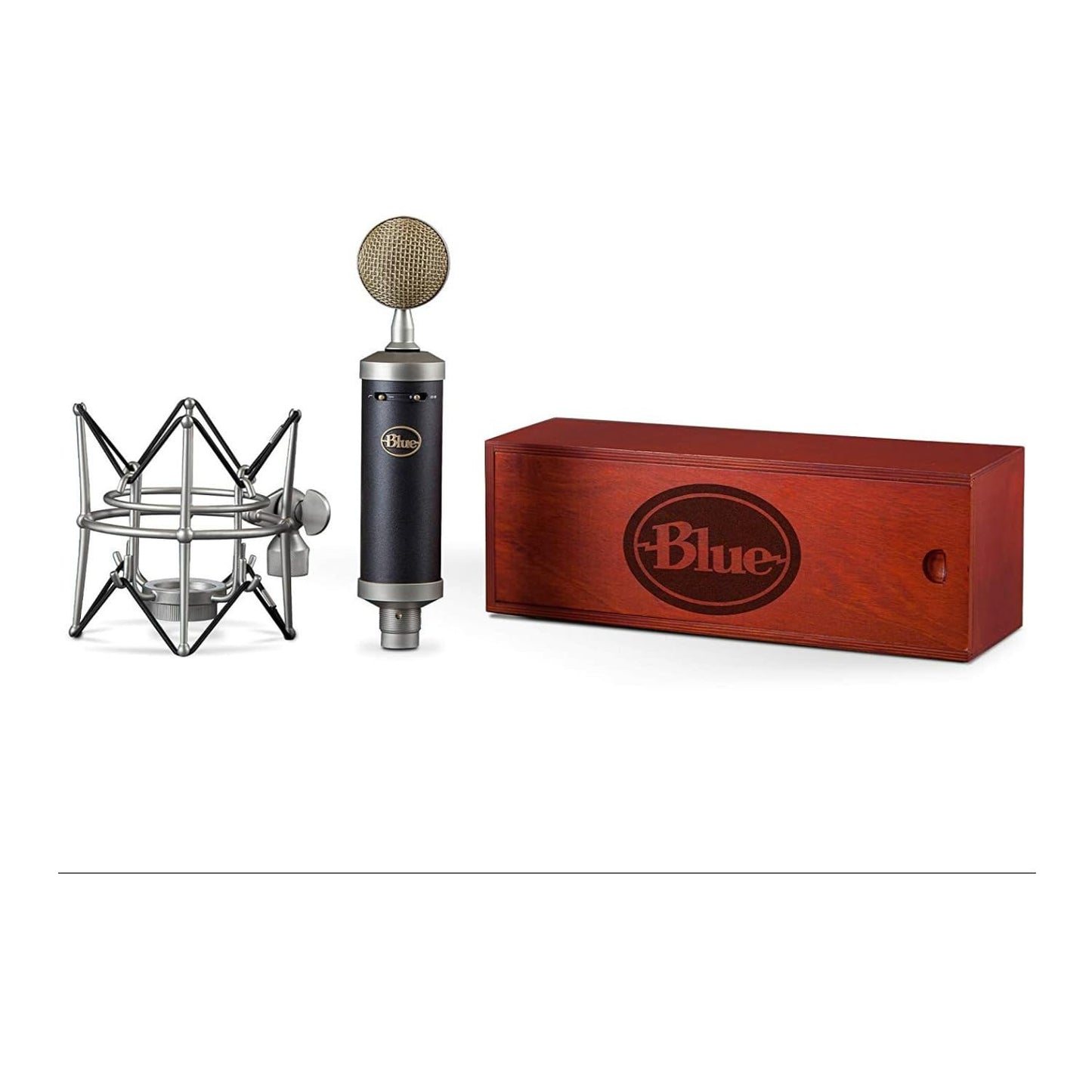 Blue Microphone Baby Bottle XLRCardioid Condenser Microphone for Recording, Streaming, Podcasting, Gaming, Mic with Large Diaphragm Cardioid Capsule, Shockmount & Protective Case