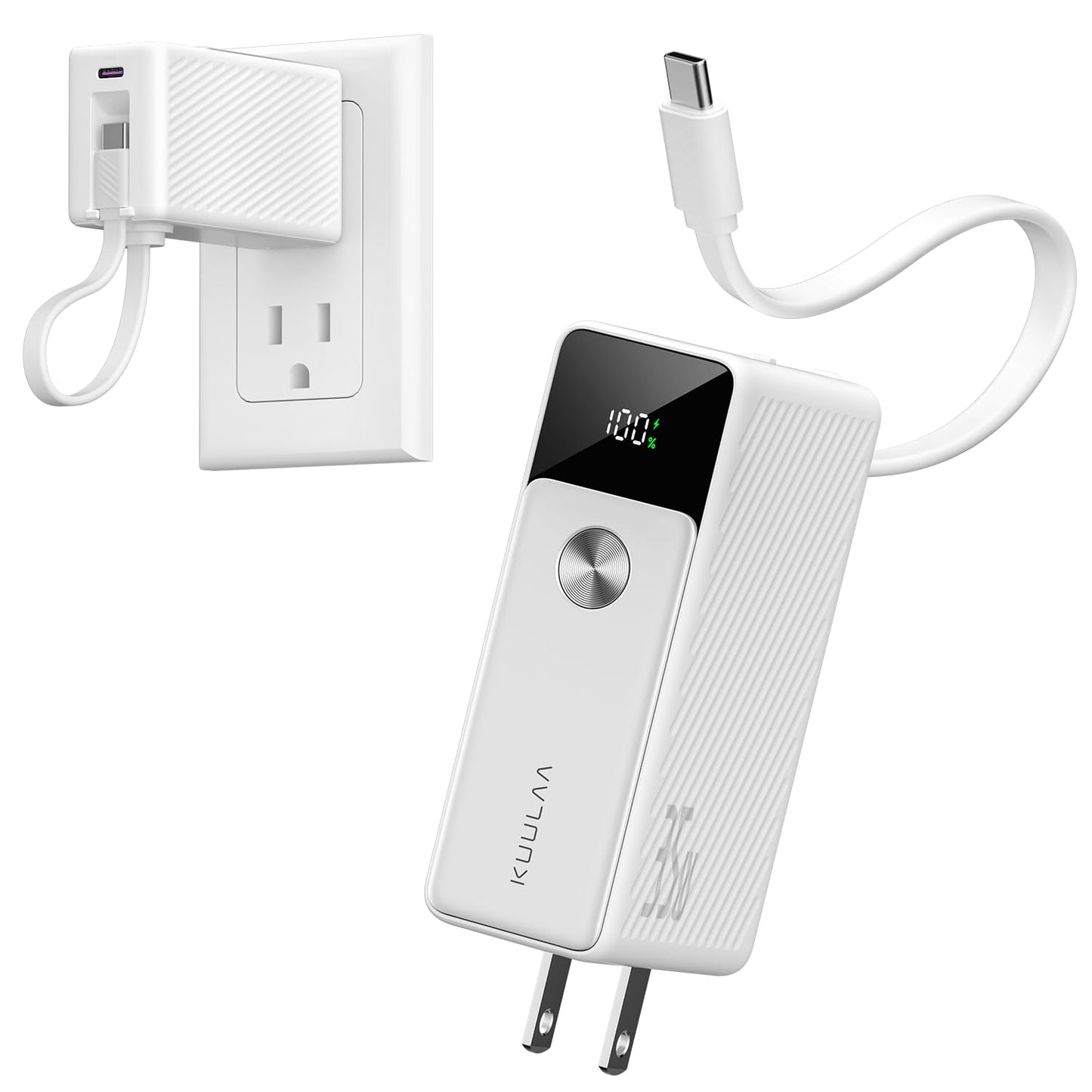 5000mAh Kuulaa Portable Power Bank Charger