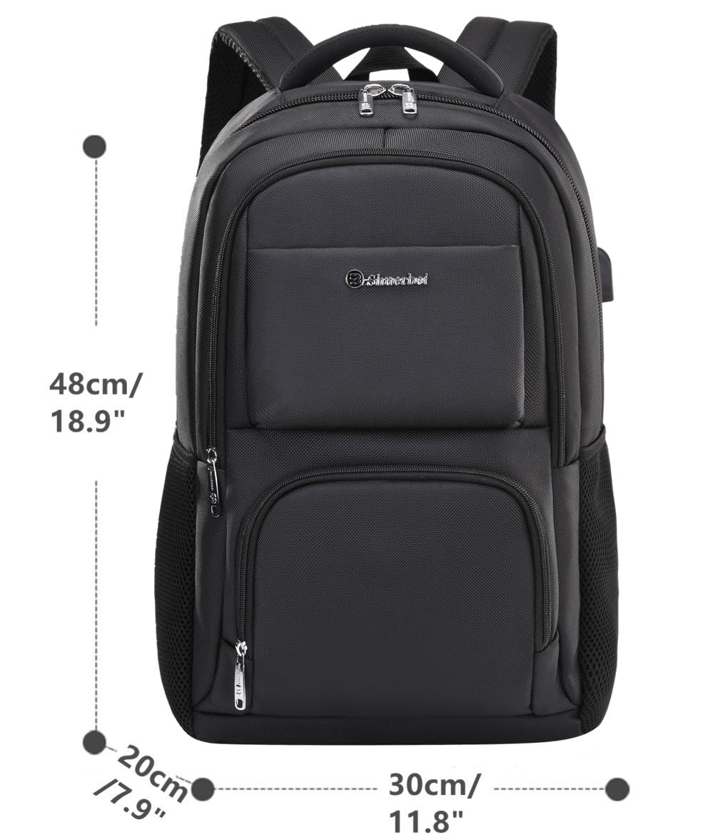 Durable Travel Laptop Backpack with USB Port