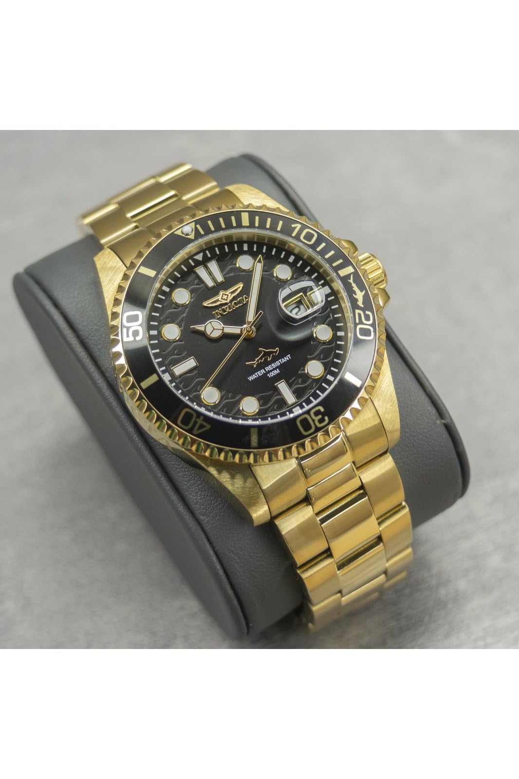 Invicta Pro Diver Quartz Watch with Steel Strap