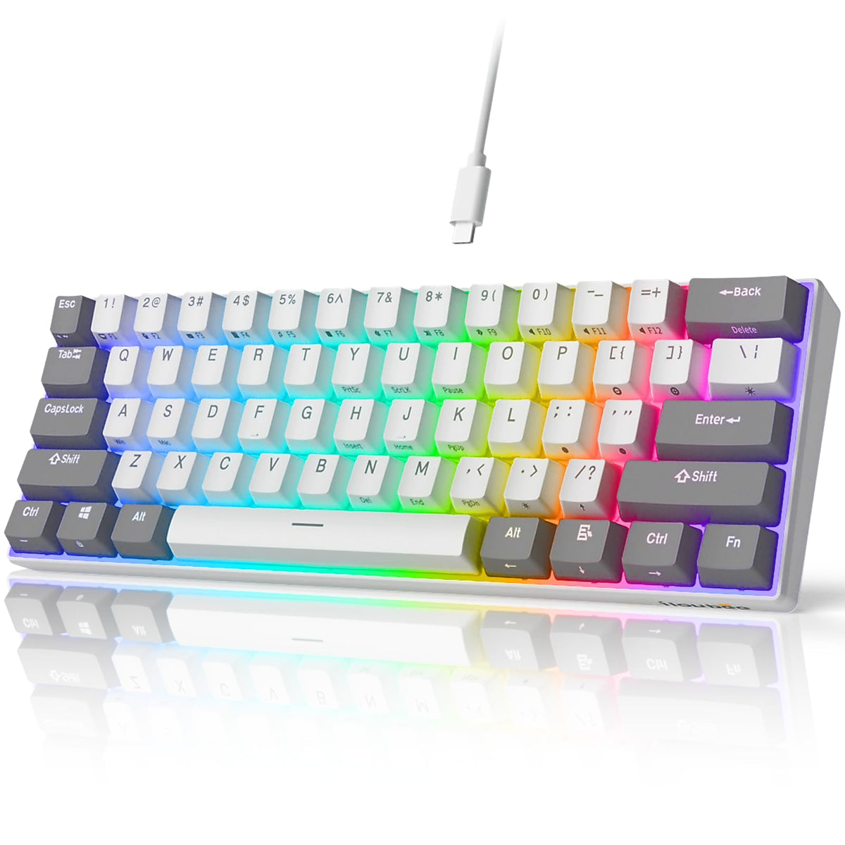 iLovBee 60% RGB Hot Swappable Mechanical Keyboard