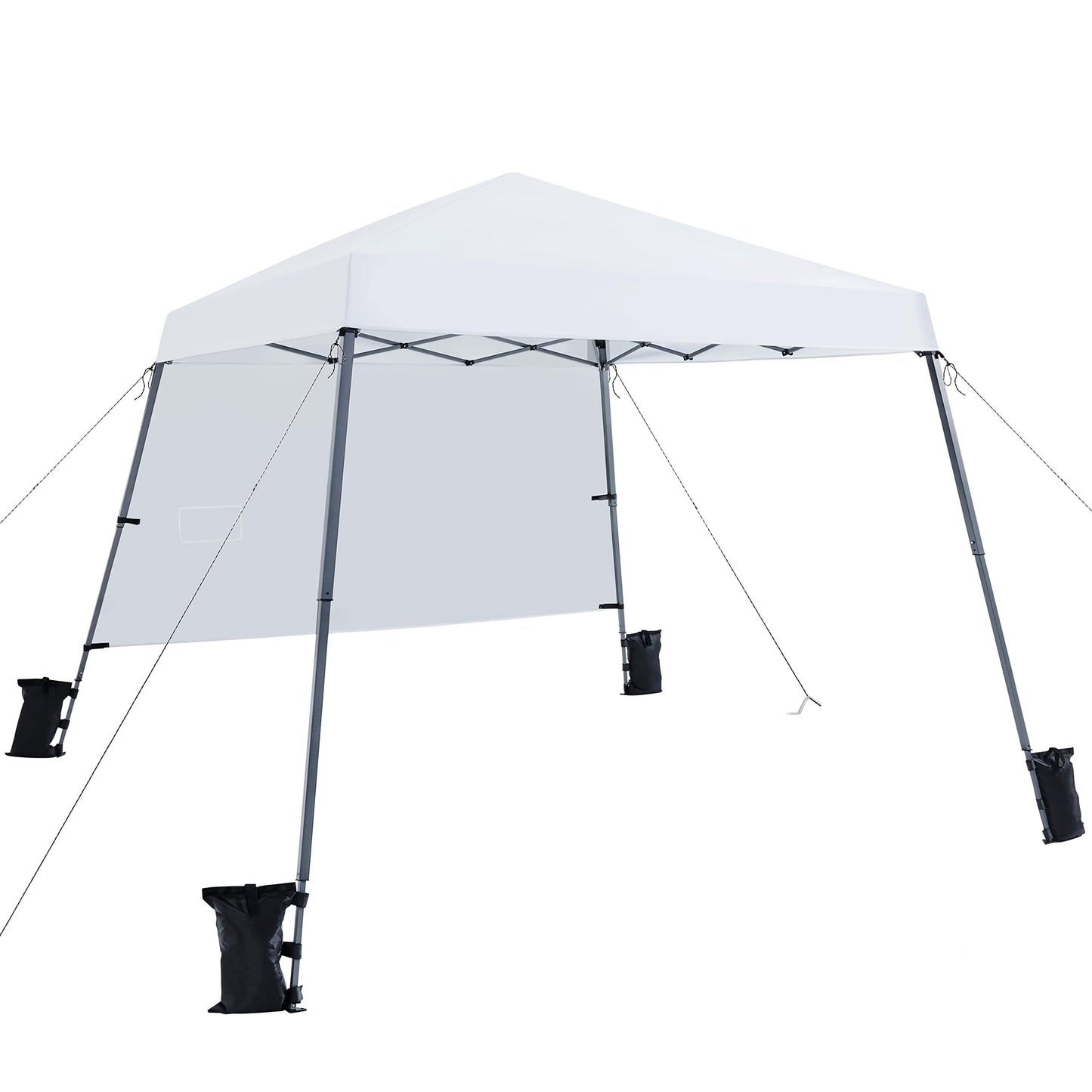 10x10 Pop Up Canopy Tent with Sidewall