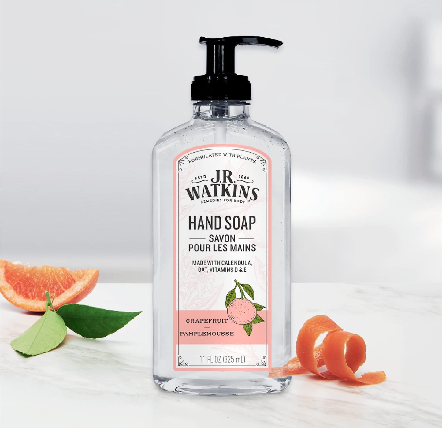 J.R. Watkins Grapefruit Gel Hand Soap 3 Pack