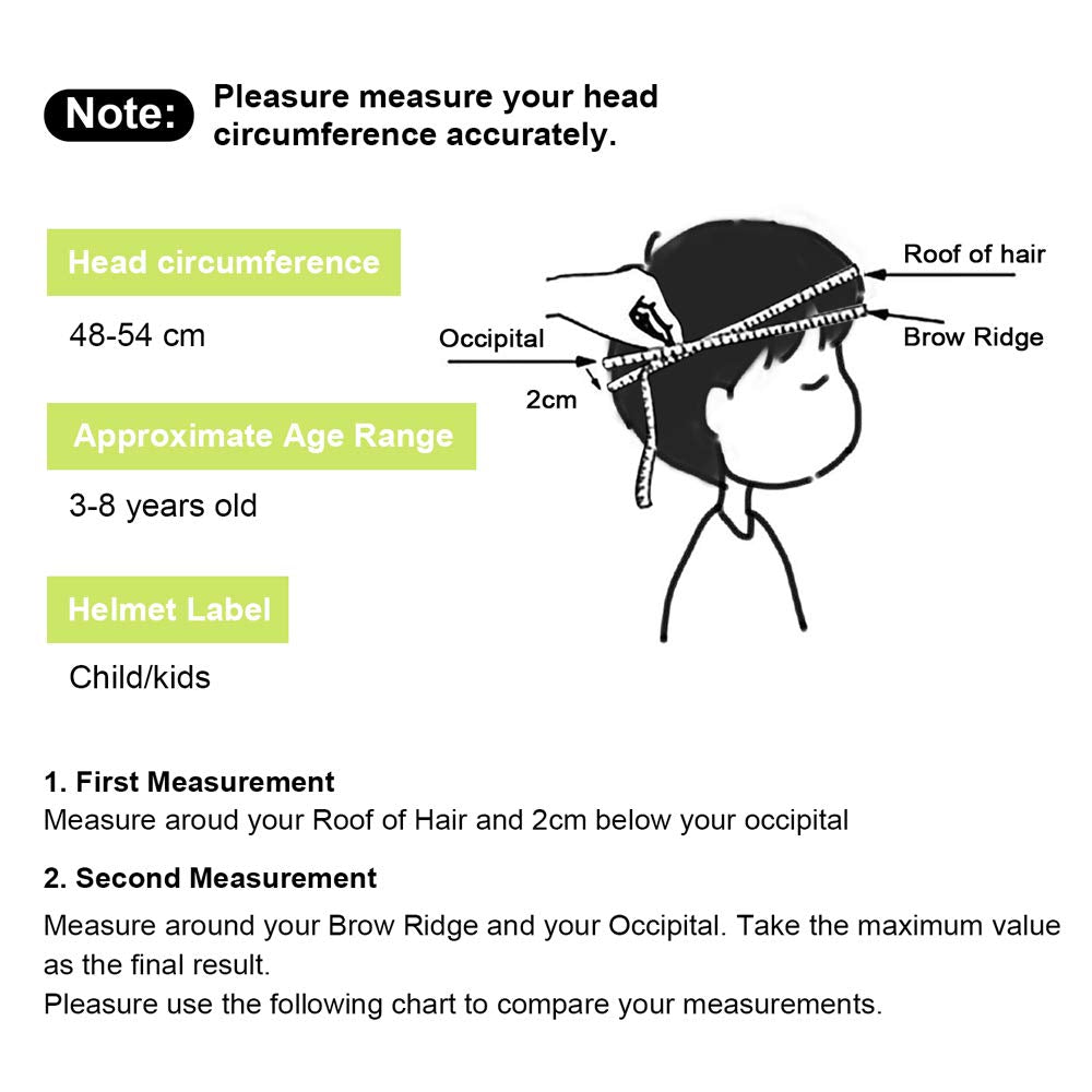 Kids Adjustable Multi-Sports Safety Helmet 3-8 Years