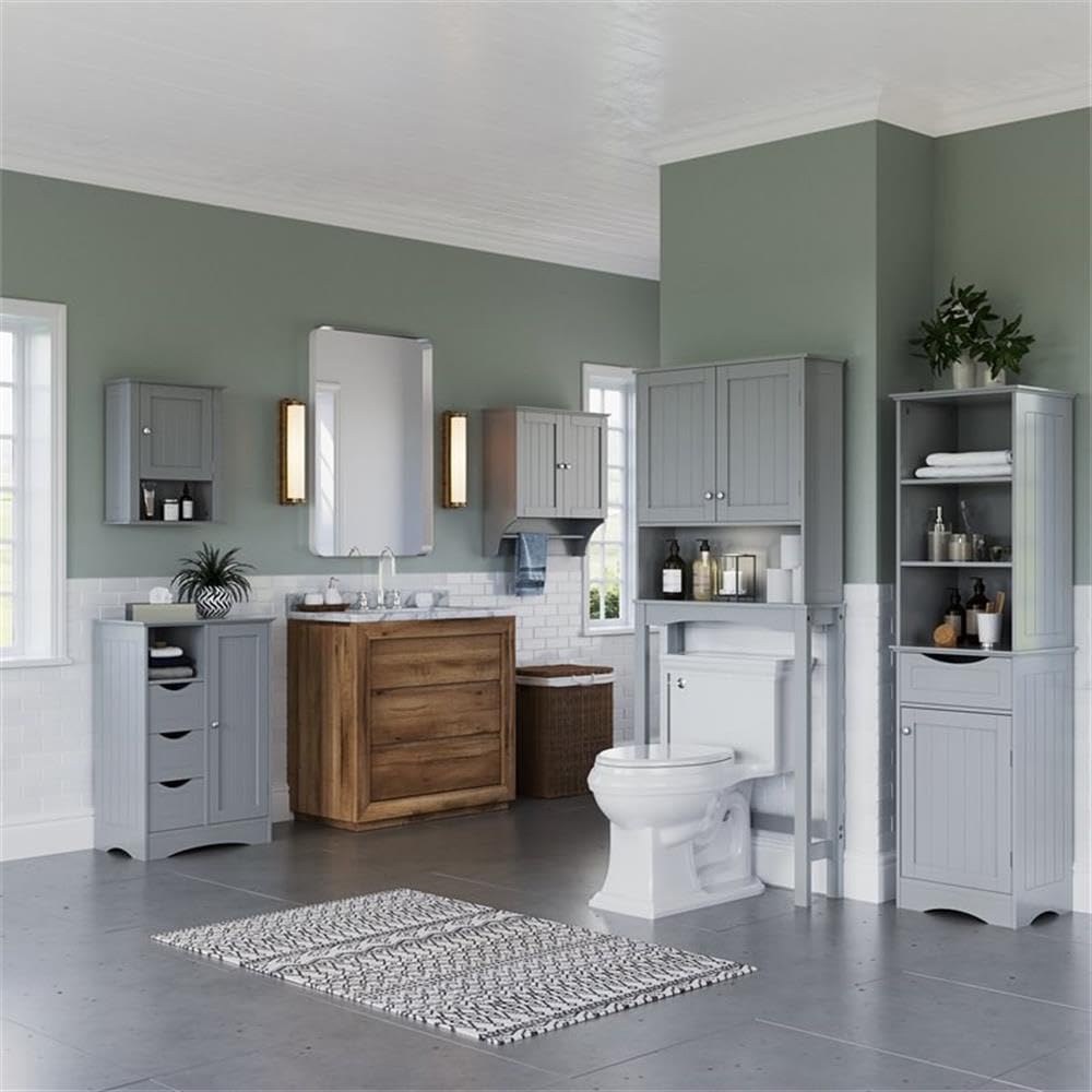 1 Door 3 Drawer RiverRidge Floor Cabinet