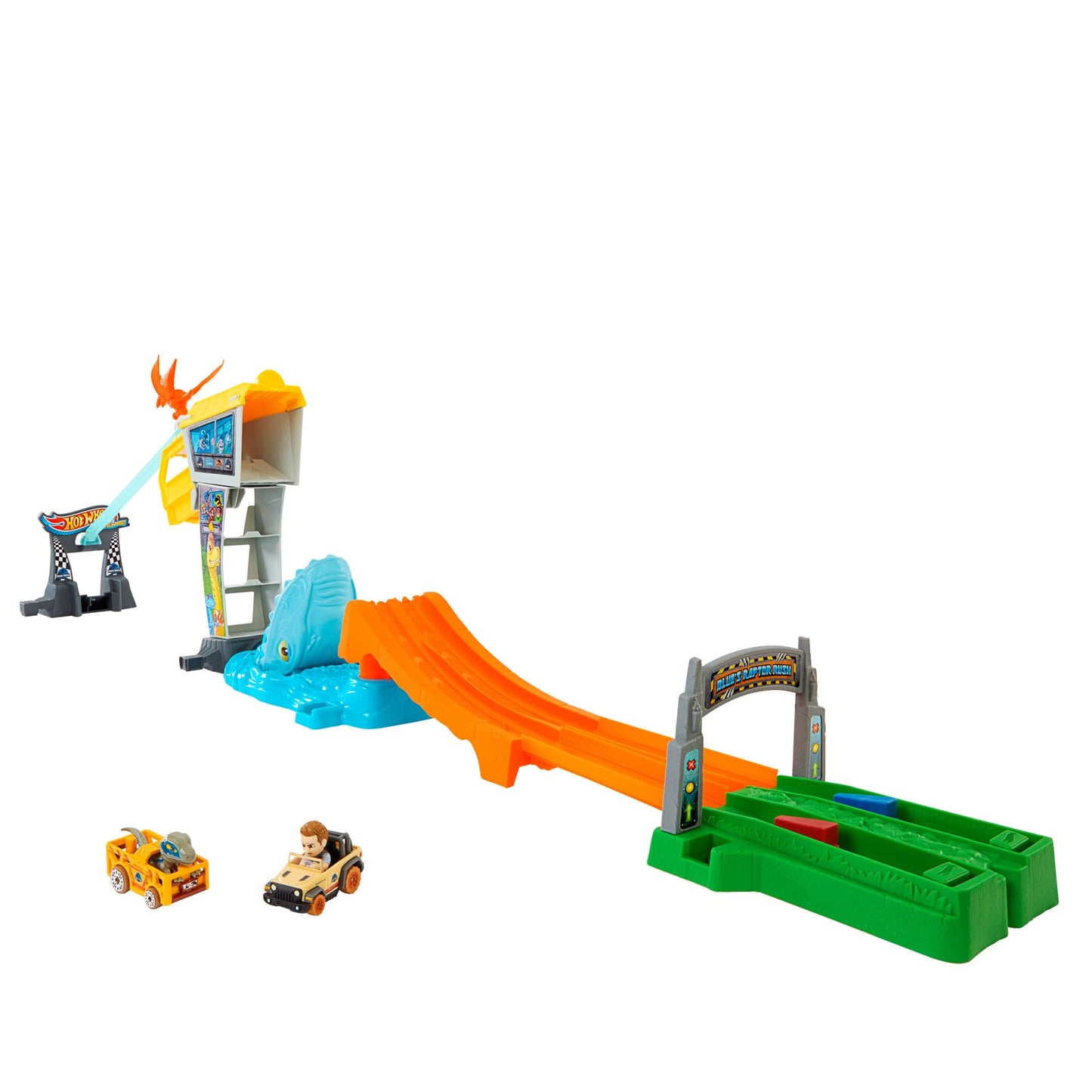 Hot Wheels Jurassic World Raptor Rush Track Set