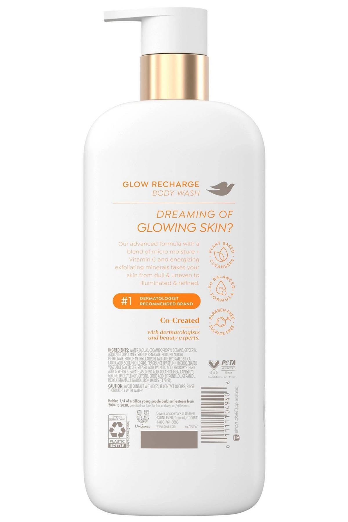 Dove Exfoliating Body Wash with Vitamin C