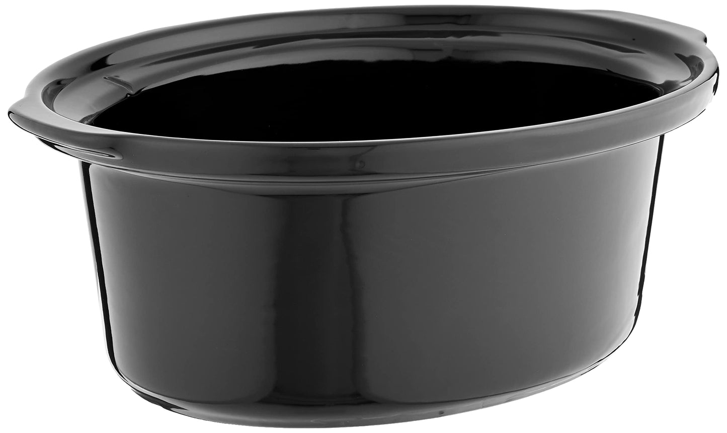 Crock-Pot Large 8 Quart Slow Cooker Bundle with Small Mini 16 Ounce Portable Food Warmer, Stainless Steel Kitchen Appliances