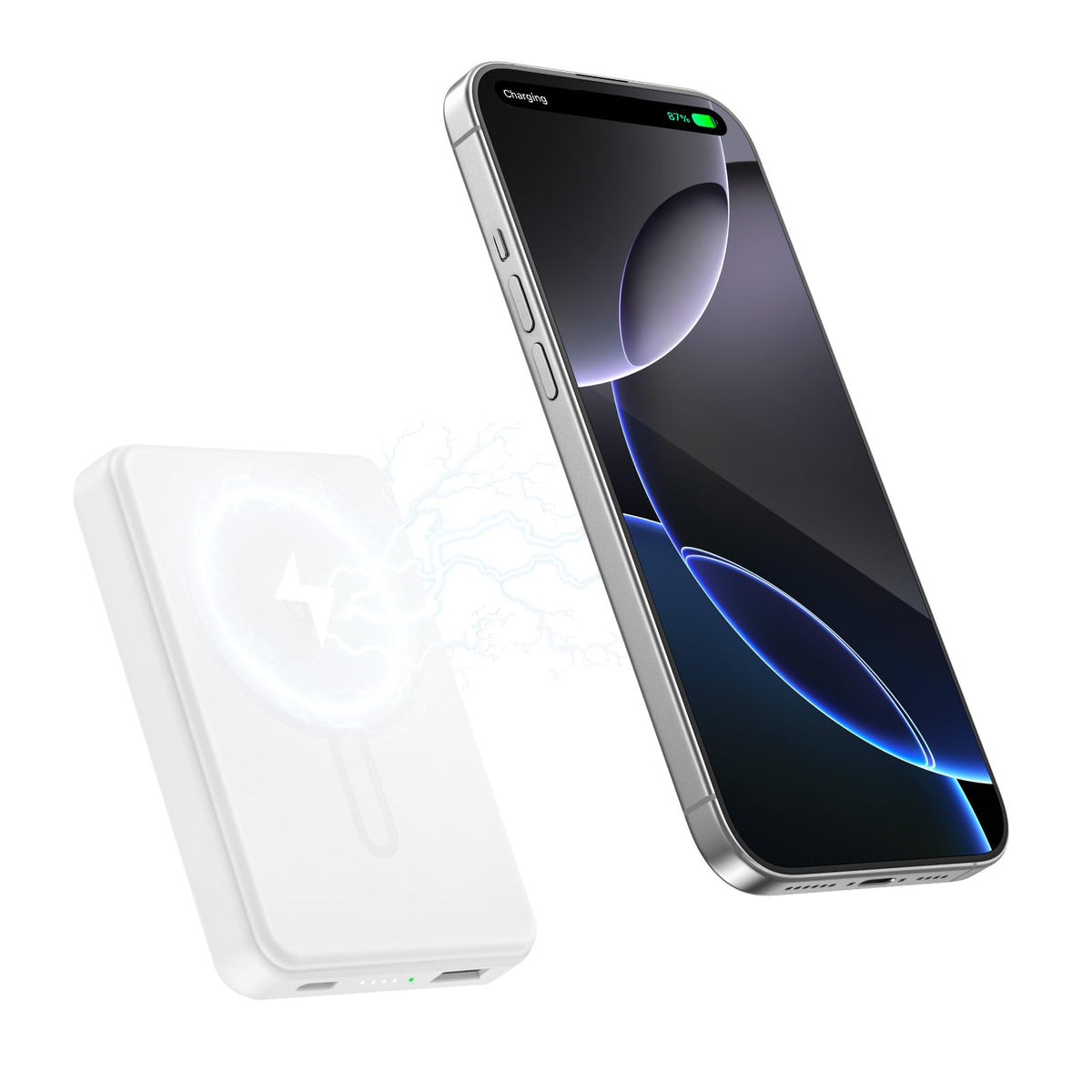 12000mAh MagSafe Magnetic Wireless Portable Charger