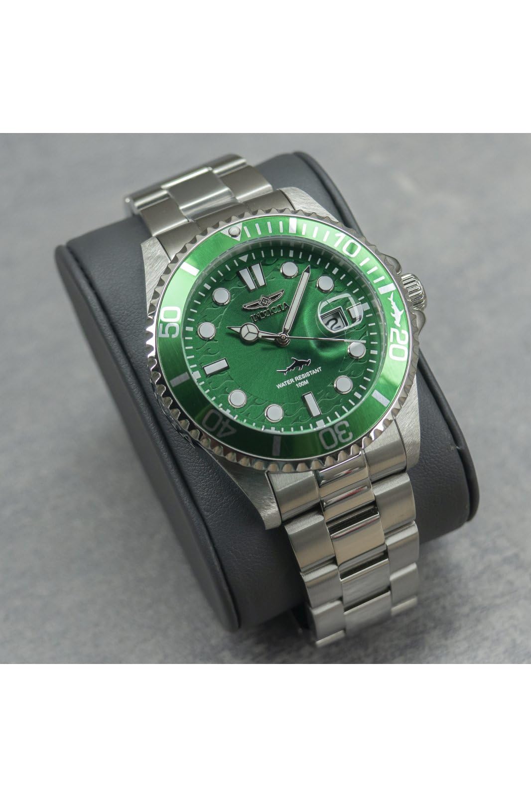 Invicta Pro Diver Quartz Watch with Steel Strap