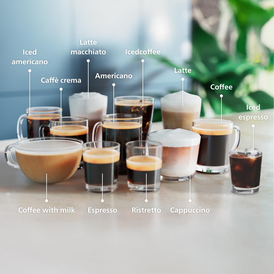 Philips Espresso Machine with LatteGo System